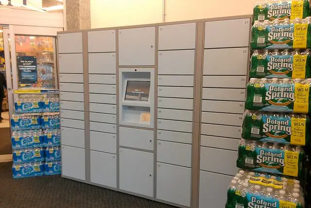 Amazon lockers at Rite Aide!